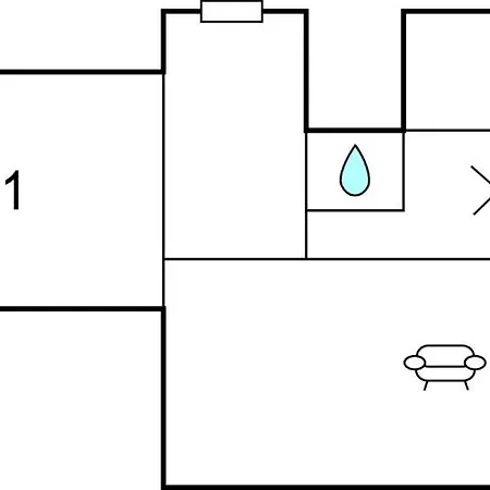 1 Bedroom Stunning In Appartement